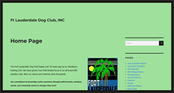 Desktop Screenshot of ftlauderdaledogclub.com